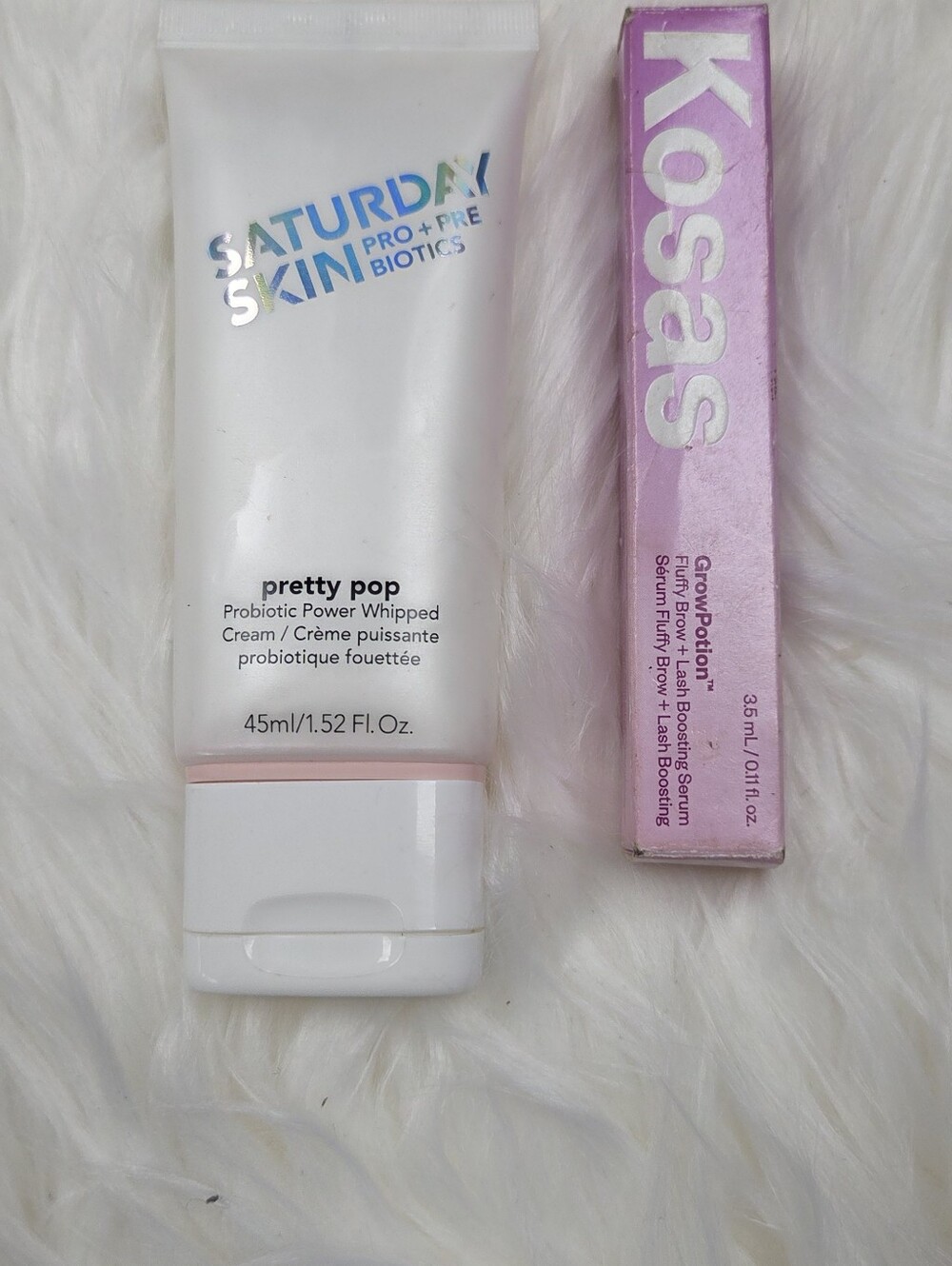Saturday Skin Pretty Pop Probiotic Whipped Cream Lotion & Kosas Las Serum - Picture 3 of 3